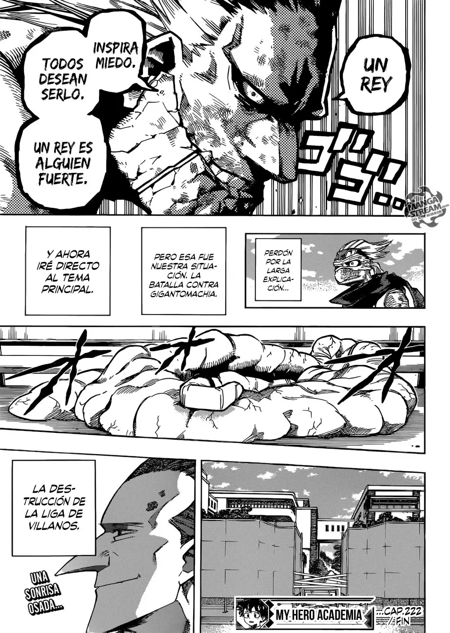 Boku no Hero Academia (2014) - Capítulo 222 - Página 15 - LectorTMOo