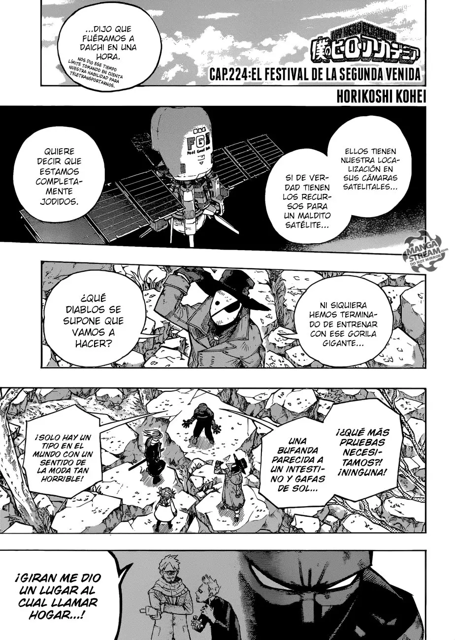 Boku no Hero Academia (2014) - Capítulo 224 - Página 2 - LectorTMOo
