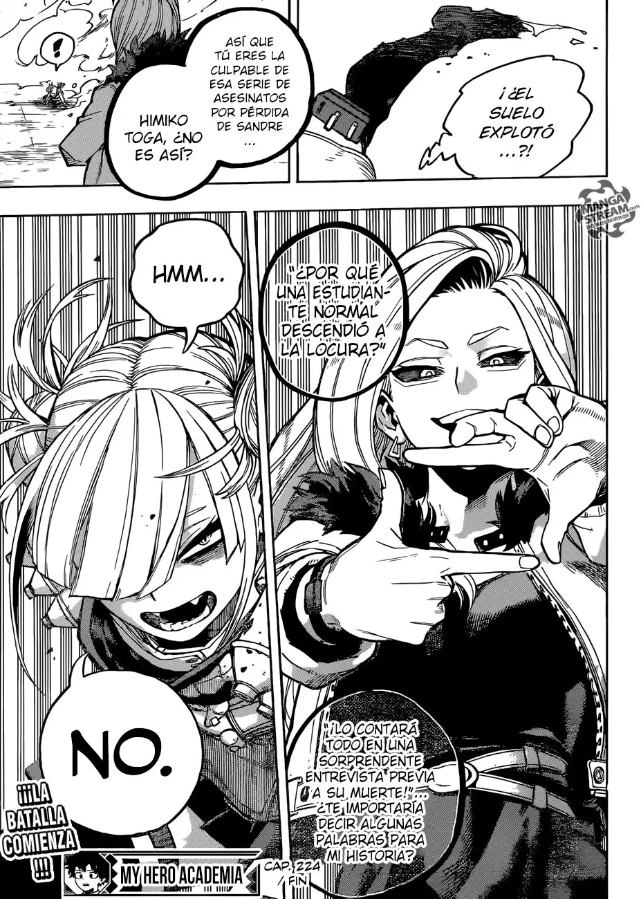 Boku no Hero Academia (2014) - Capítulo 224 - Página 14 - LectorTMOo