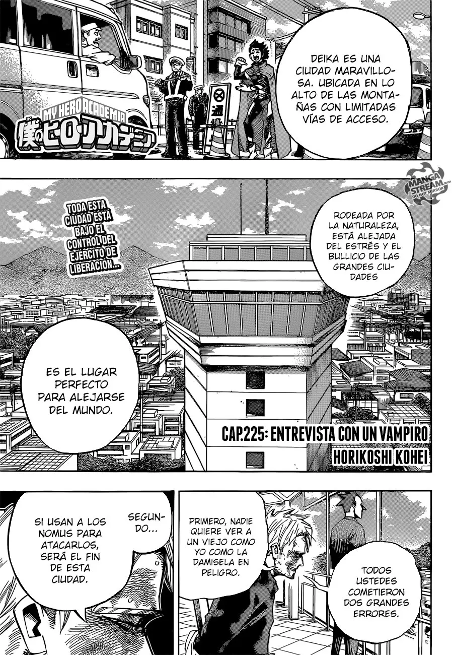 Boku no Hero Academia (2014) - Capítulo 225 - Página 2 - LectorTMOo