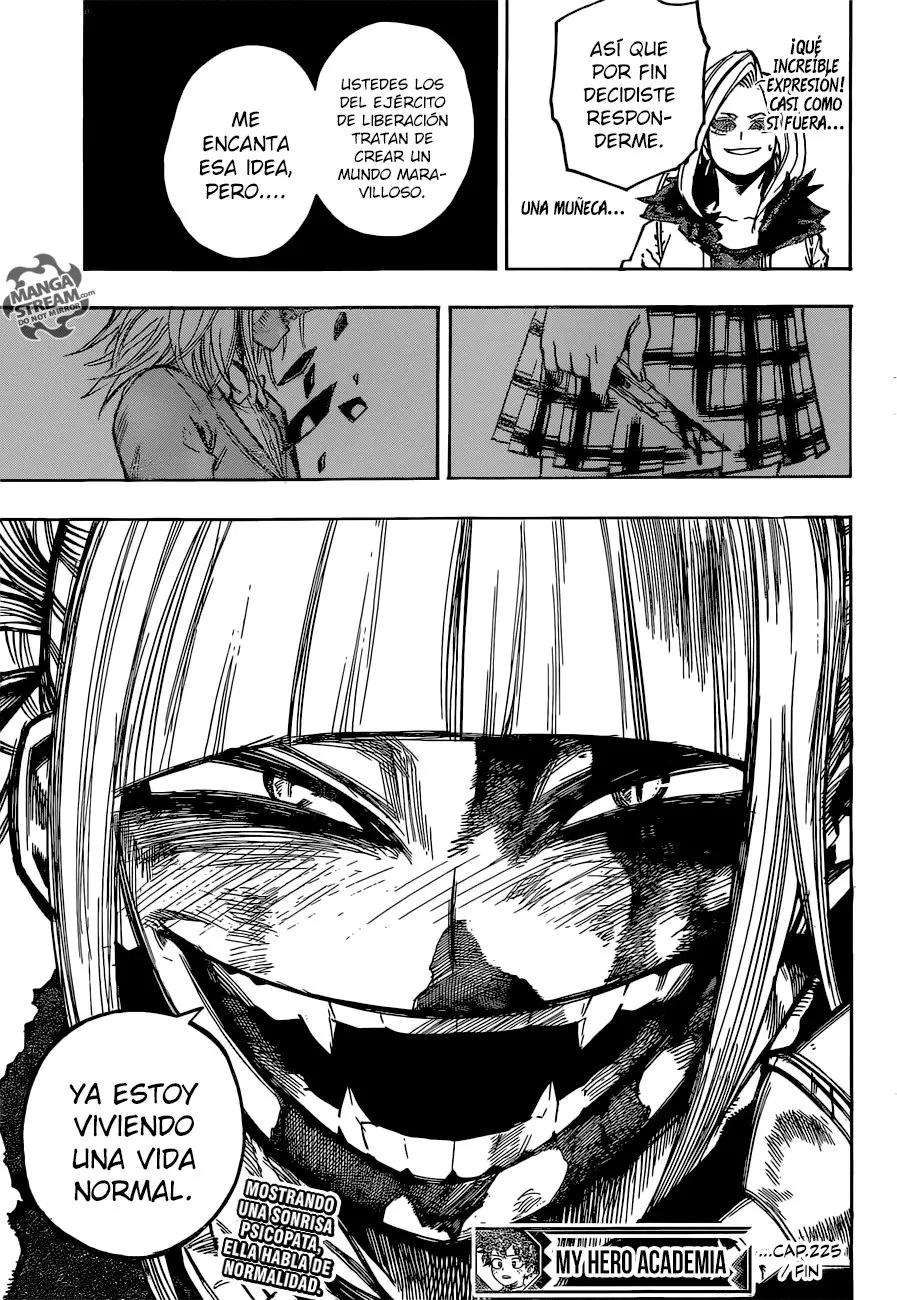 Boku no Hero Academia (2014) - Capítulo 225 - Página 15 - LectorTMOo