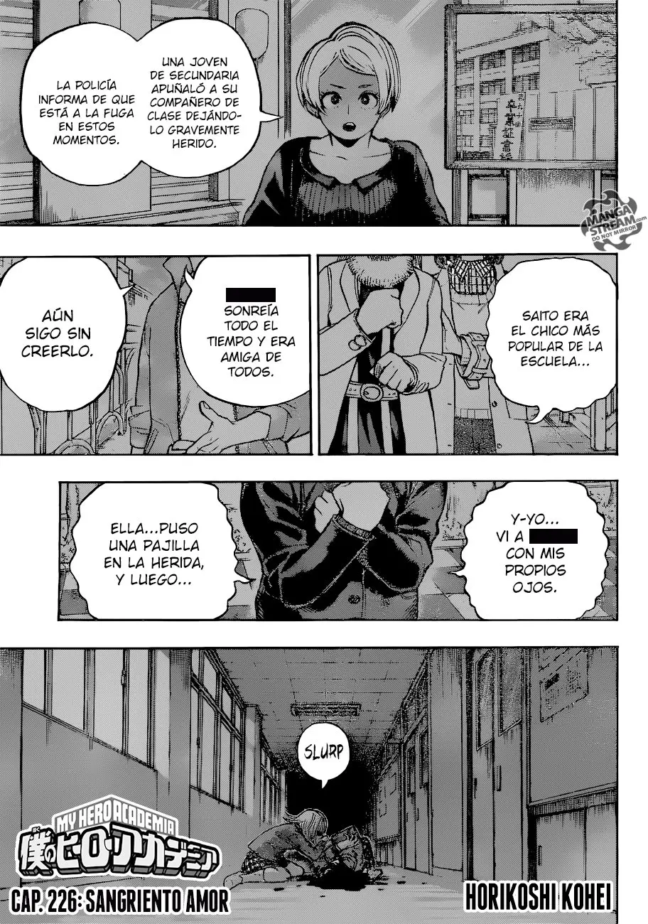 Boku no Hero Academia (2014) - Capítulo 226 - Página 2 - LectorTMOo