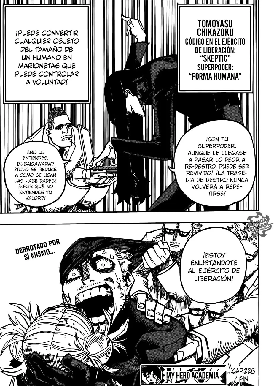 Boku no Hero Academia (2014) - Capítulo 228 - Página 14 - LectorTMOo