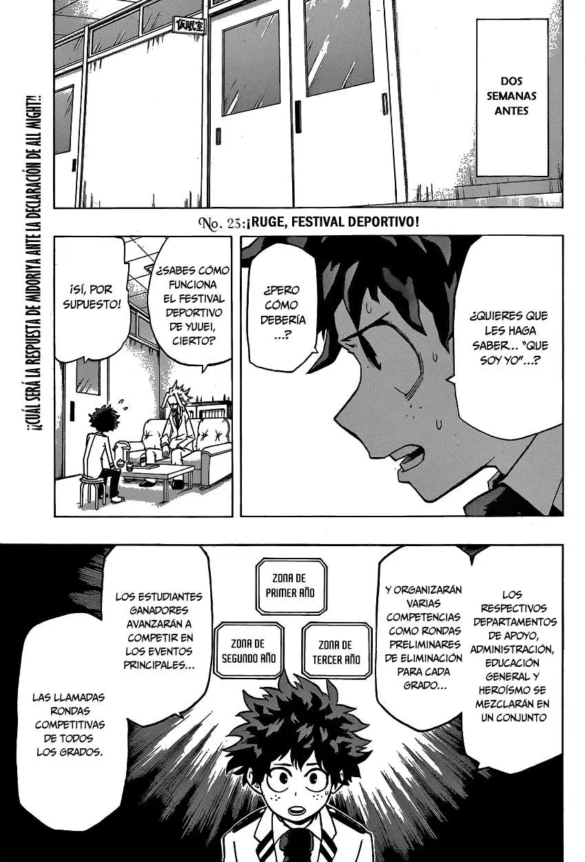Boku no Hero Academia (2014) - Capítulo 23 - Página 5 - LectorTMOo