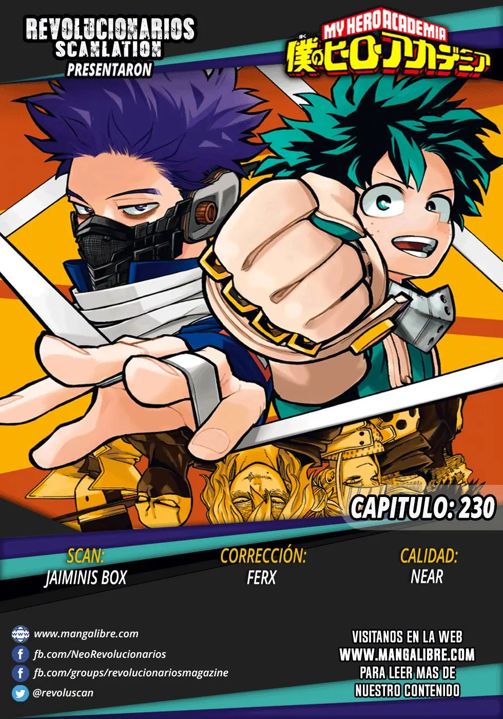 Boku no Hero Academia (2014) - Capítulo 230 - Página 16 - LectorTMOo