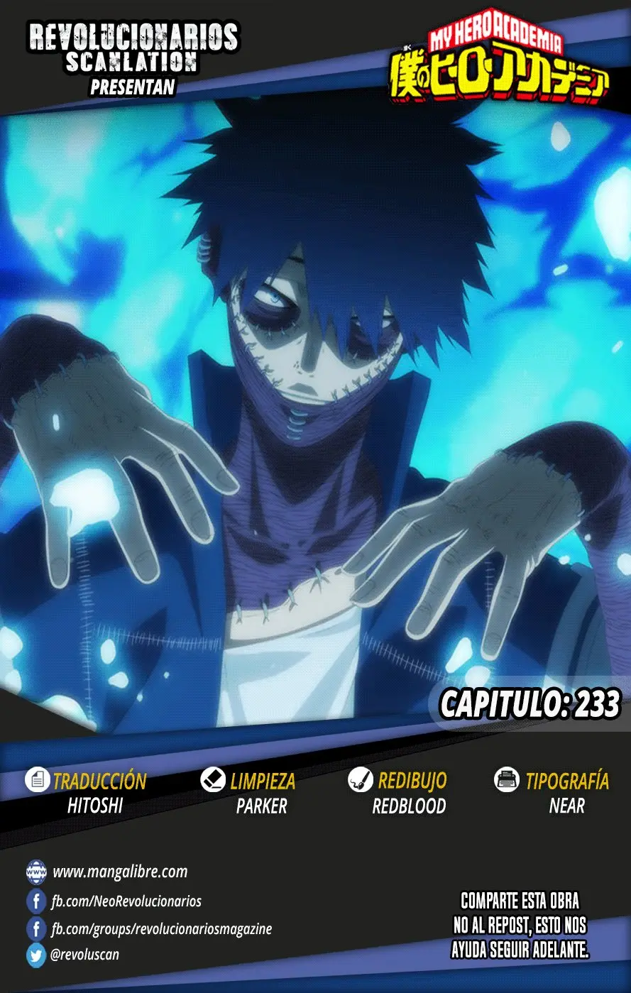 Boku no Hero Academia (2014) - Capítulo 233 - Página 1 - LectorTMOo