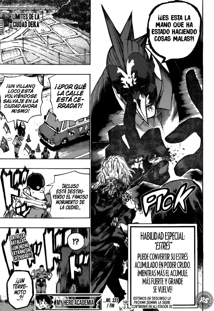 Boku no Hero Academia (2014) - Capítulo 233 - Página 16 - LectorTMOo