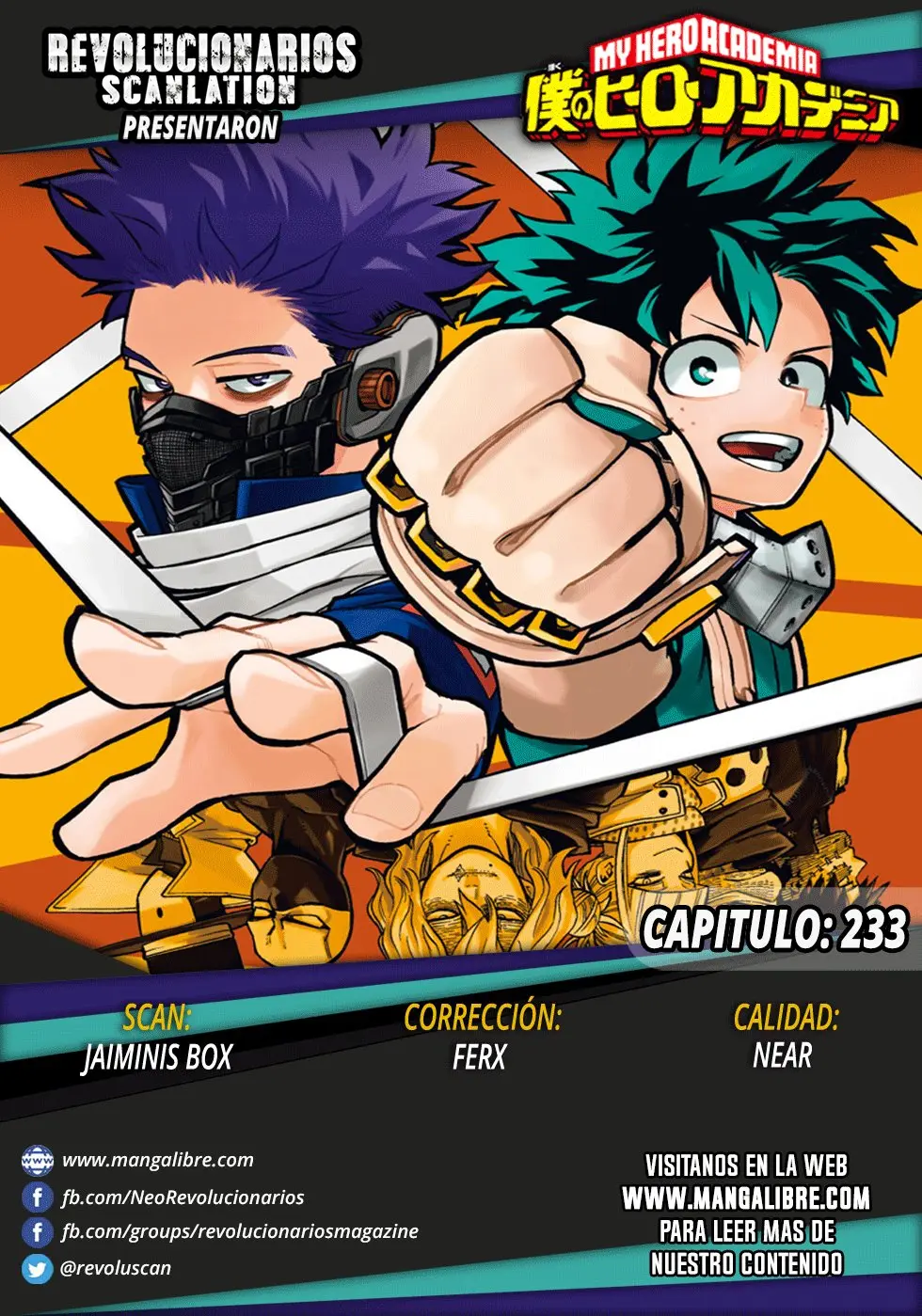 Boku no Hero Academia (2014) - Capítulo 233 - Página 18 - LectorTMOo