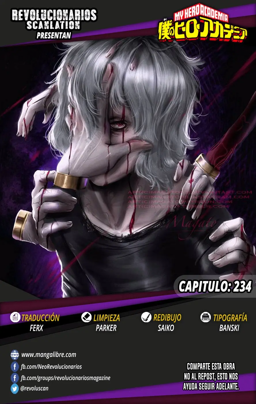 Boku no Hero Academia (2014) - Capítulo 234 - Página 1 - LectorTMOo