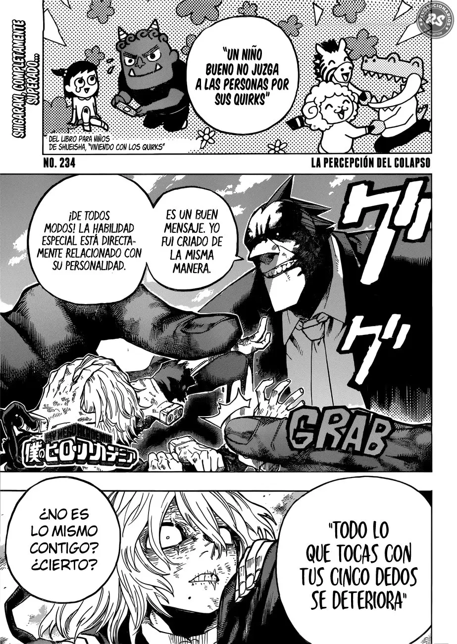 Boku no Hero Academia (2014) - Capítulo 234 - Página 2 - LectorTMOo