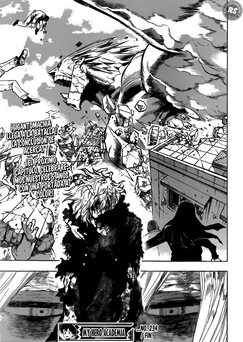 Boku no Hero Academia (2014) - Capítulo 234 - Página 15 - LectorTMOo