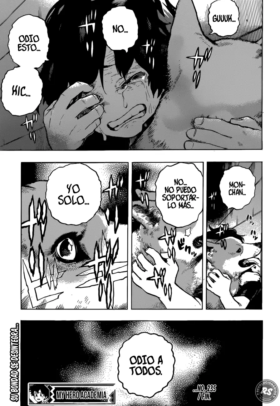 Boku no Hero Academia (2014) - Capítulo 235 - Página 18 - LectorTMOo