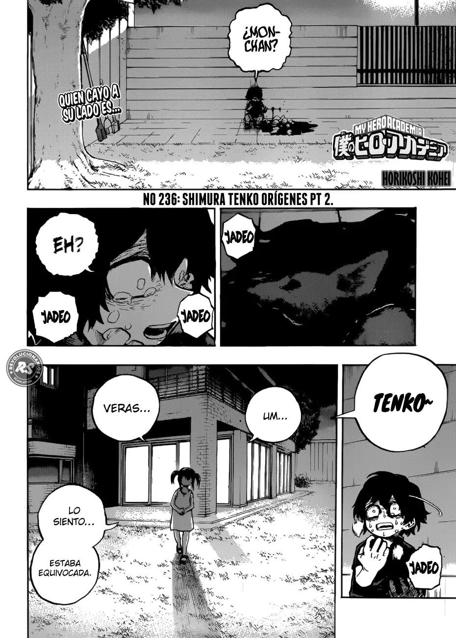 Boku no Hero Academia (2014) - Capítulo 236 - Página 2 - LectorTMOo