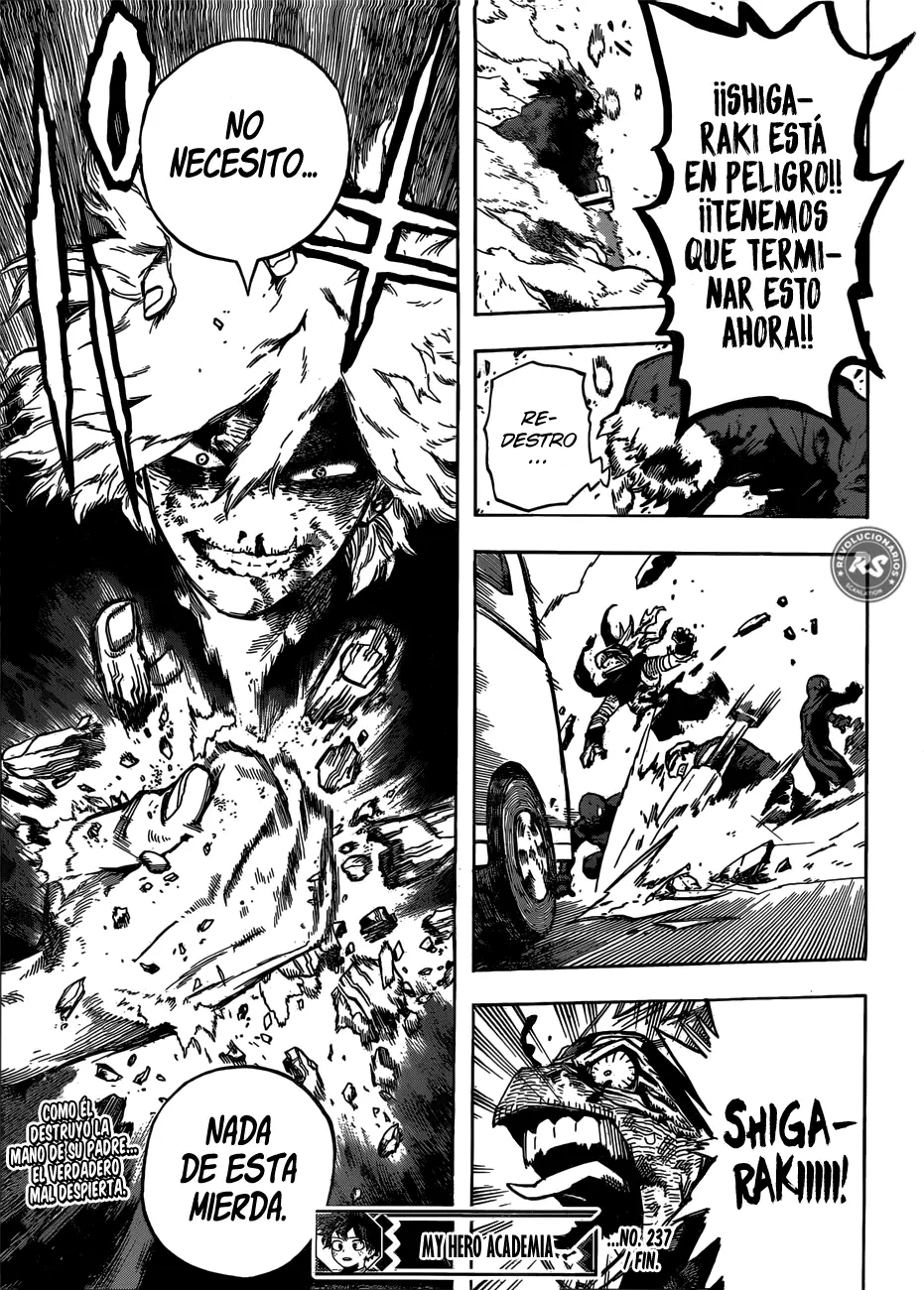 Boku no Hero Academia (2014) - Capítulo 237 - Página 15 - LectorTMOo