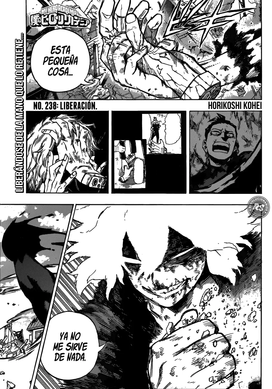 Boku no Hero Academia (2014) - Capítulo 238 - Página 1 - LectorTMOo