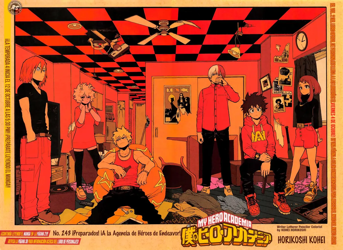 Boku no Hero Academia (2014) - Capítulo 243 - Página 2 - LectorTMOo