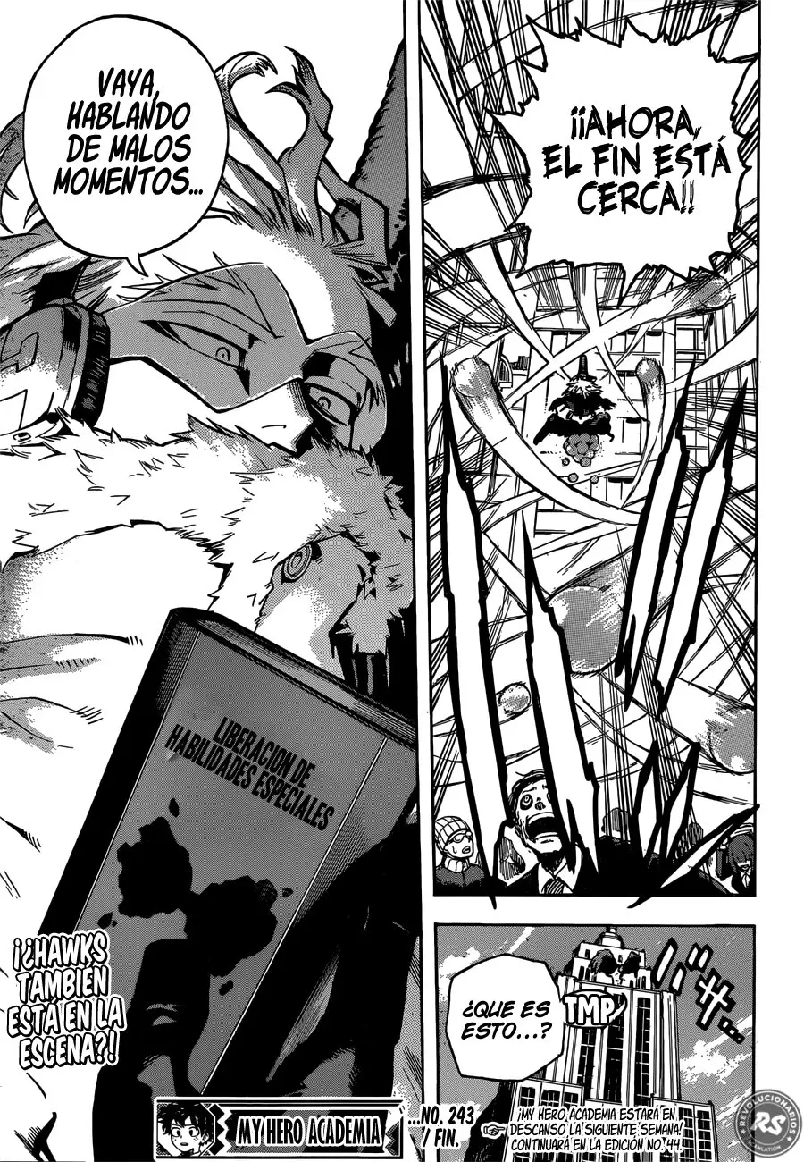 Boku no Hero Academia (2014) - Capítulo 243 - Página 19 - LectorTMOo