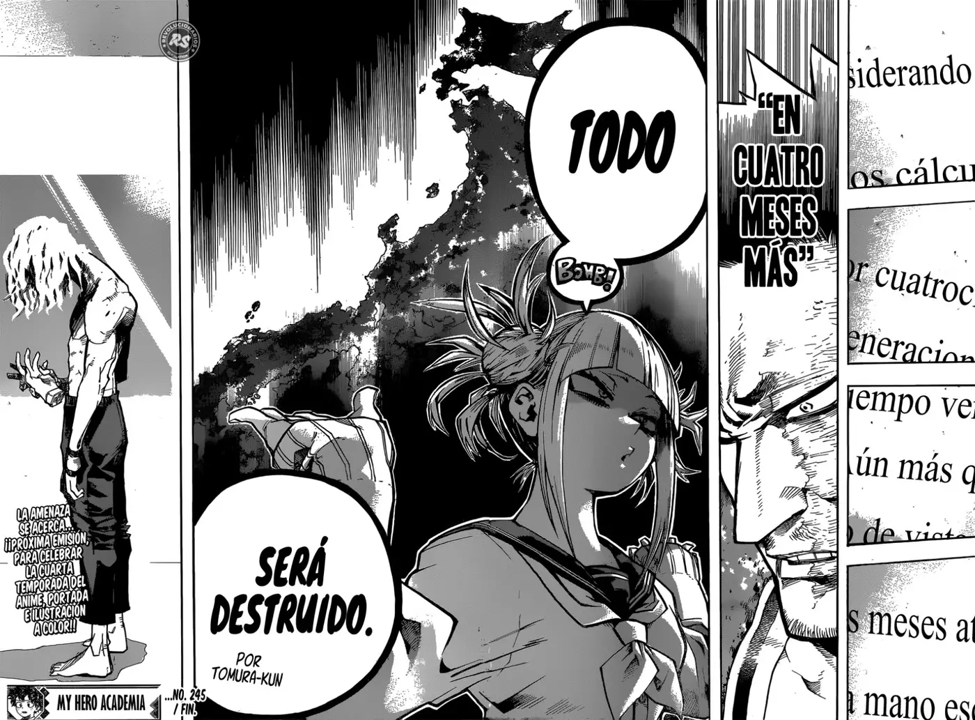 Boku no Hero Academia (2014) - Capítulo 245 - Página 17 - LectorTMOo