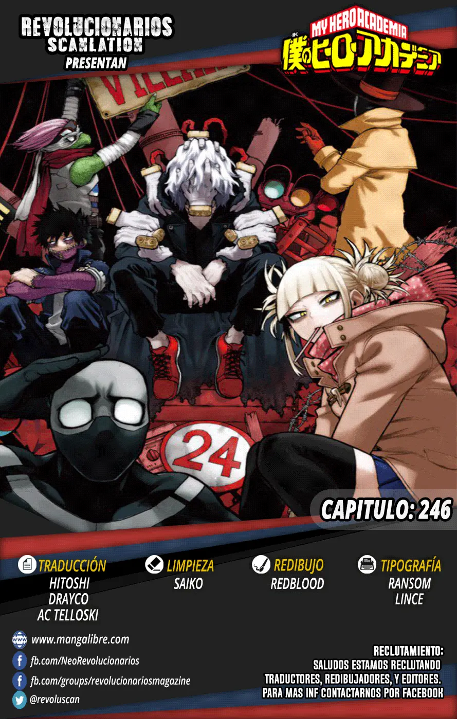 Boku no Hero Academia (2014) - Capítulo 246 - Página 16 - LectorTMOo