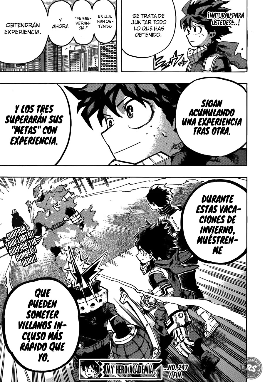 Boku no Hero Academia (2014) - Capítulo 247 - Página 13 - LectorTMOo
