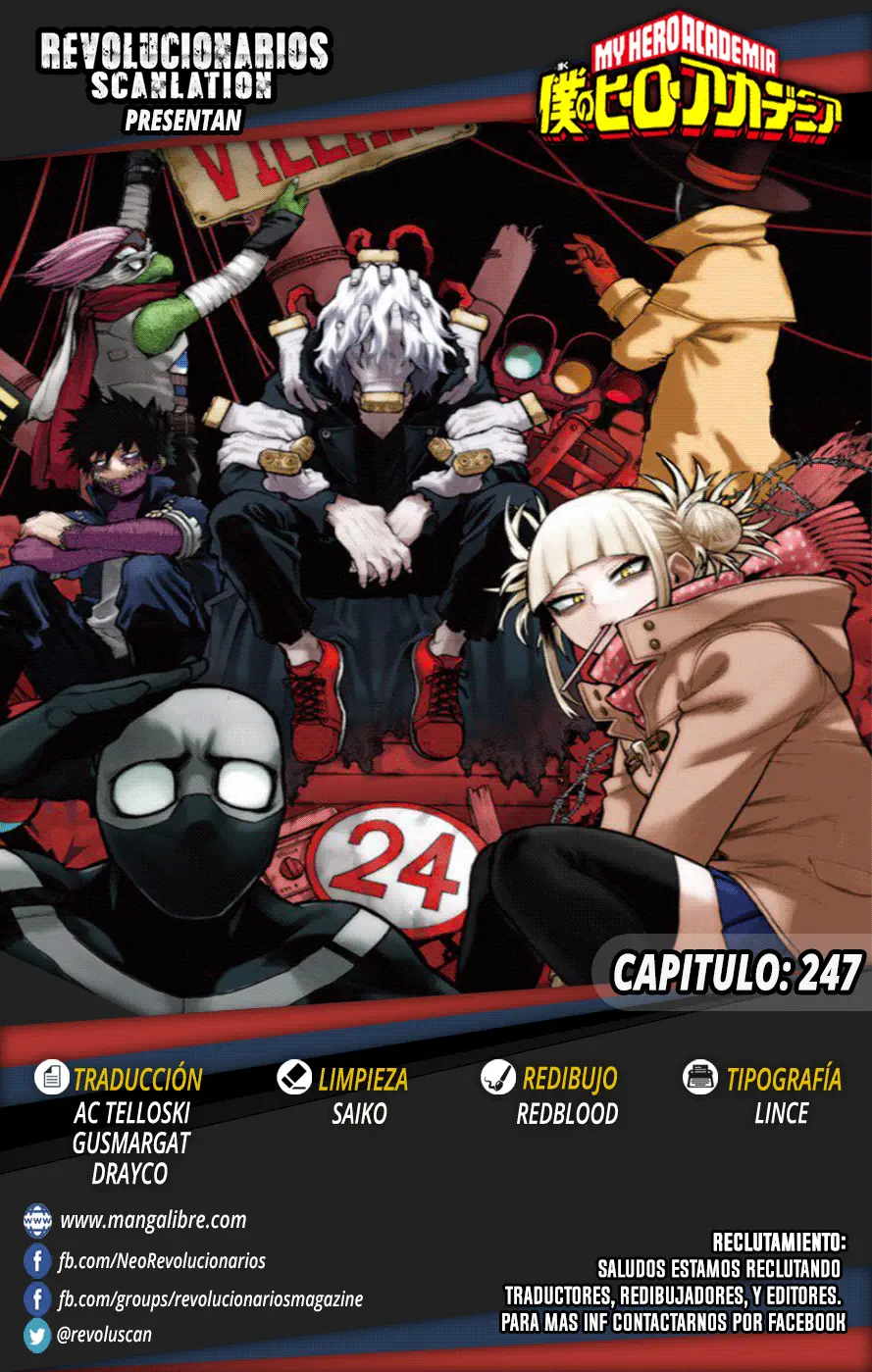 Boku no Hero Academia (2014) - Capítulo 247 - Página 15 - LectorTMOo