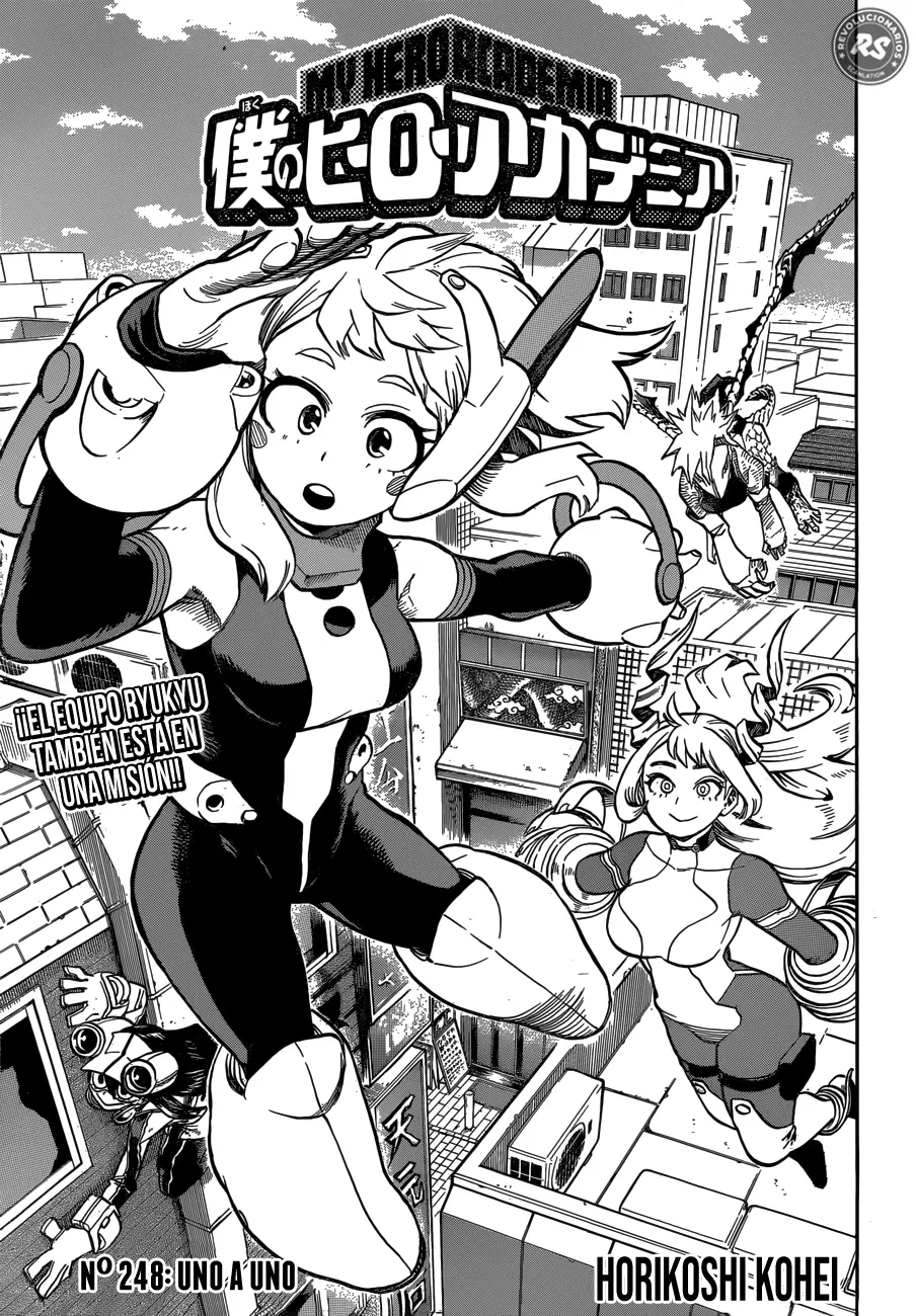 Boku no Hero Academia (2014) - Capítulo 248 - Página 1 - LectorTMOo