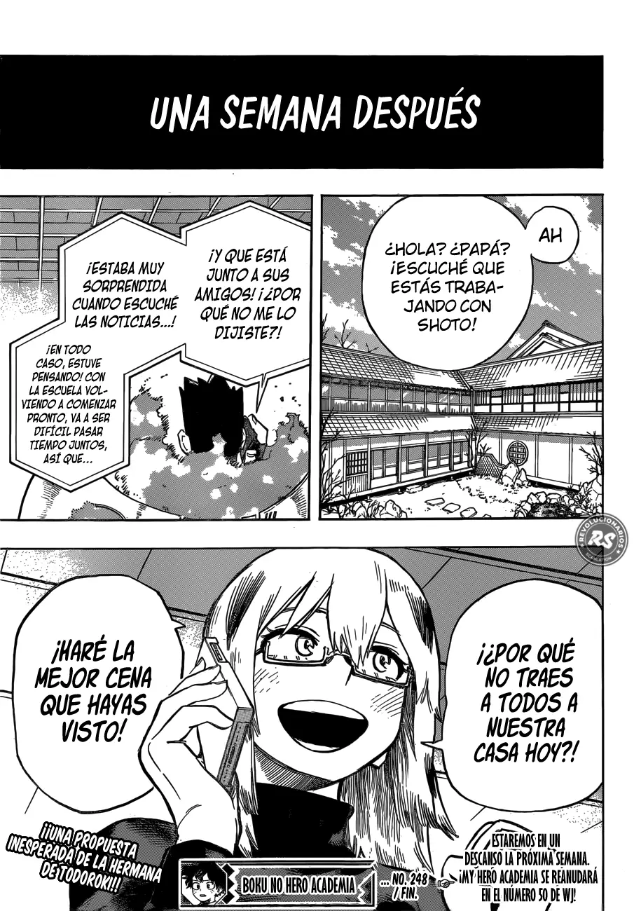 Boku no Hero Academia (2014) - Capítulo 248 - Página 13 - LectorTMOo