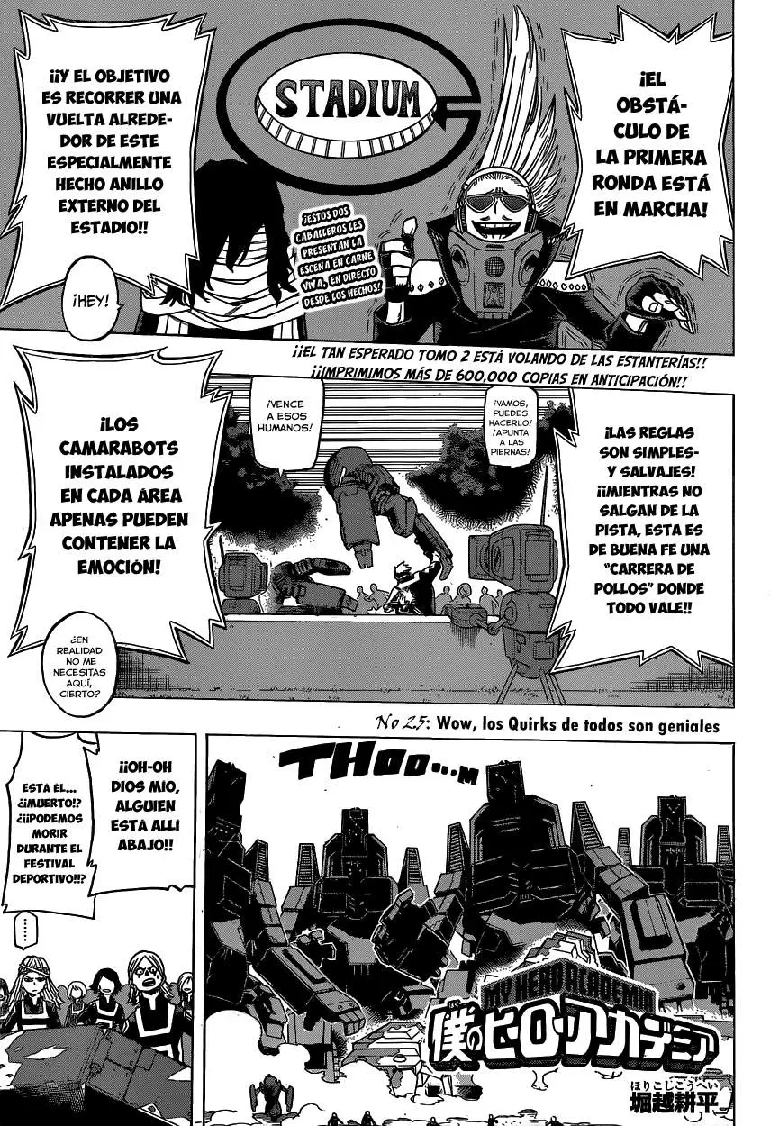 Boku no Hero Academia (2014) - Capítulo 25 - Página 2 - LectorTMOo