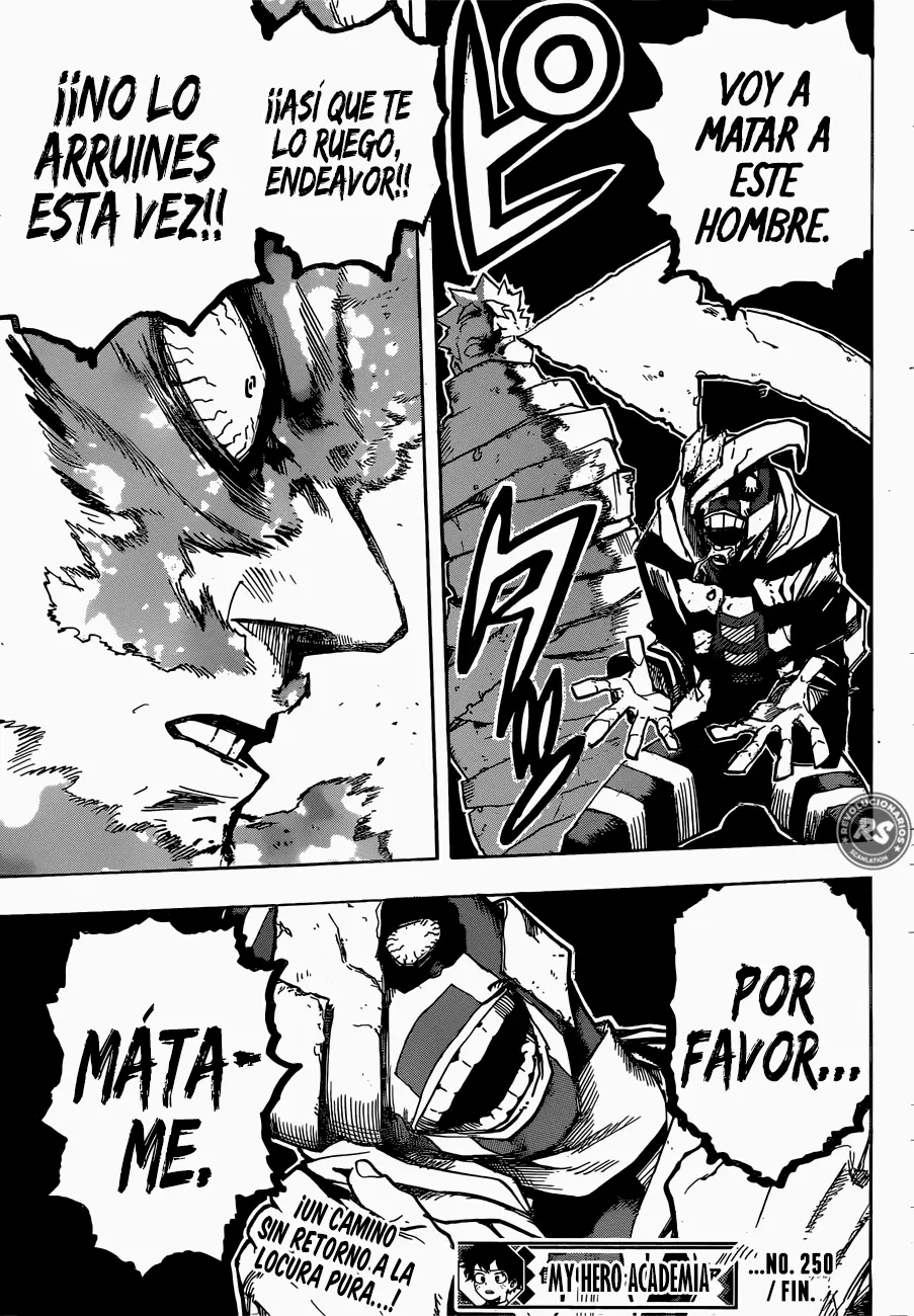 Boku no Hero Academia (2014) - Capítulo 250 - Página 13 - LectorTMOo