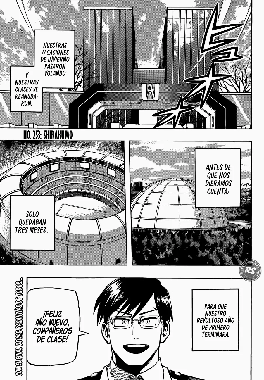 Boku no Hero Academia (2014) - Capítulo 253 - Página 2 - LectorTMOo