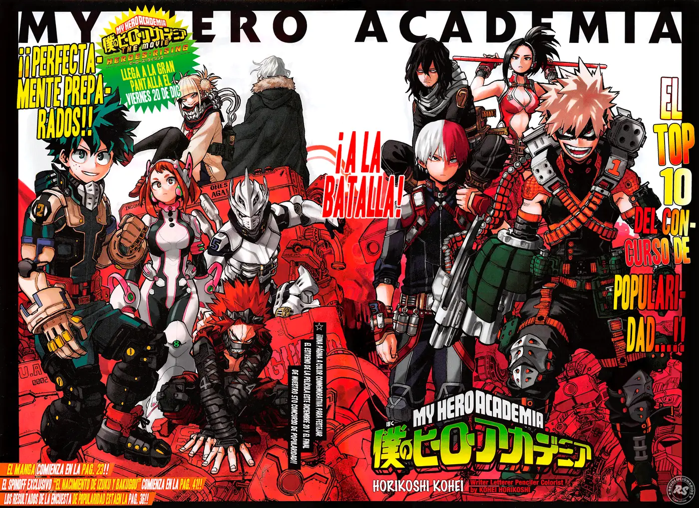 Boku no Hero Academia (2014) - Capítulo 254 - Página 2 - LectorTMOo