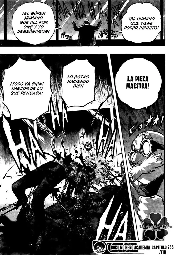 Boku no Hero Academia (2014) - Capítulo 255 - Página 14 - LectorTMOo
