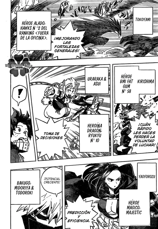 Boku no Hero Academia (2014) - Capítulo 256 - Página 6 - LectorTMOo