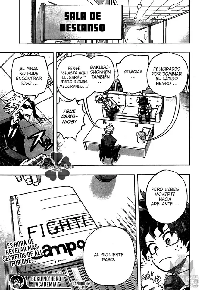 Boku no Hero Academia (2014) - Capítulo 256 - Página 14 - LectorTMOo