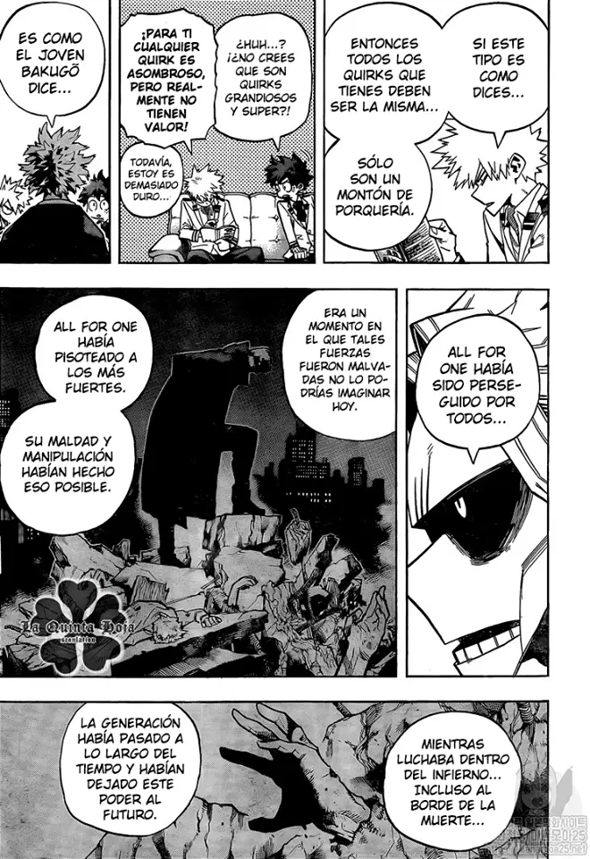 Boku no Hero Academia (2014) - Capítulo 257 - Página 3 - LectorTMOo