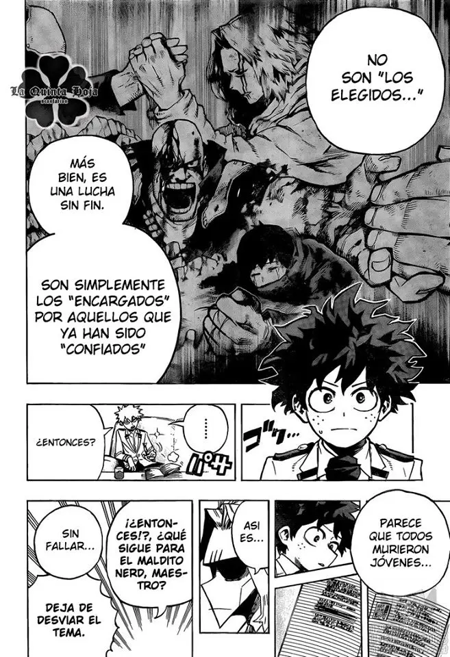 Boku no Hero Academia (2014) - Capítulo 257 - Página 4 - LectorTMOo