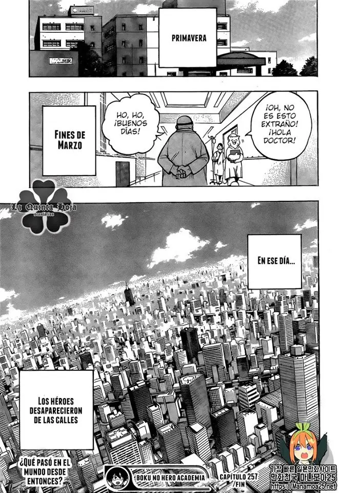 Boku no Hero Academia (2014) - Capítulo 257 - Página 17 - LectorTMOo