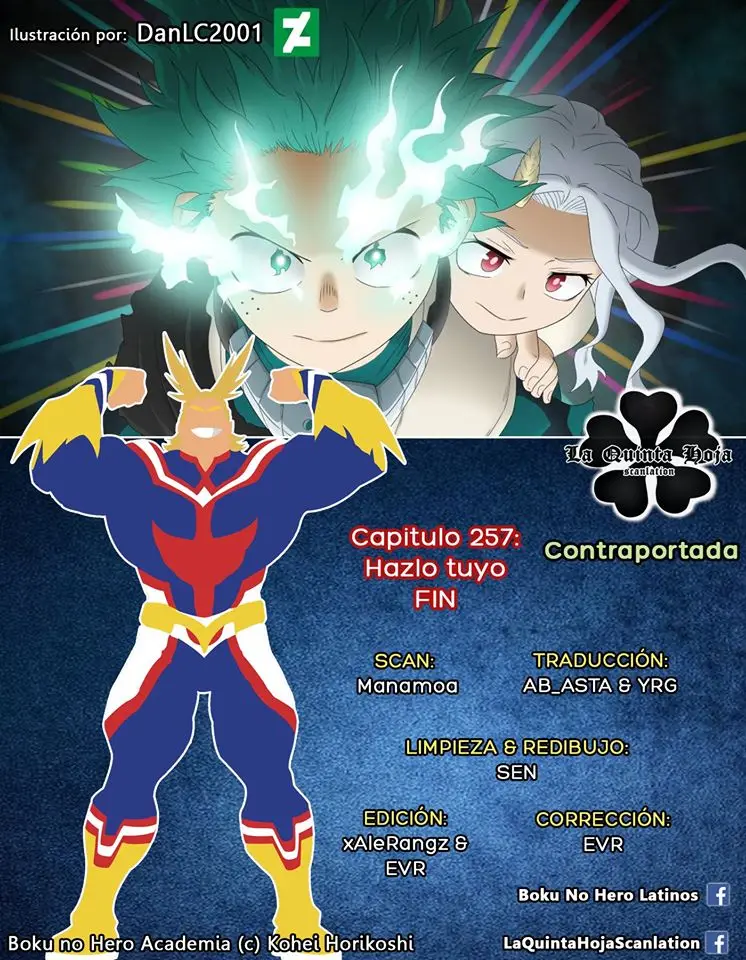 Boku no Hero Academia (2014) - Capítulo 257 - Página 18 - LectorTMOo