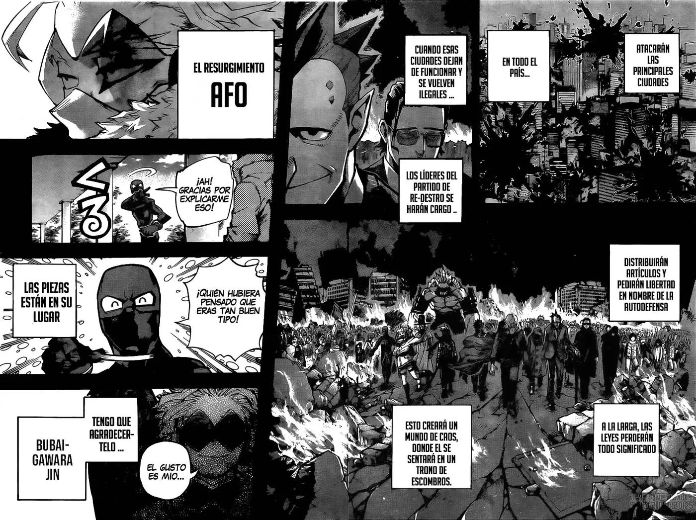 Boku no Hero Academia (2014) - Capítulo 258 - Página 8 - LectorTMOo
