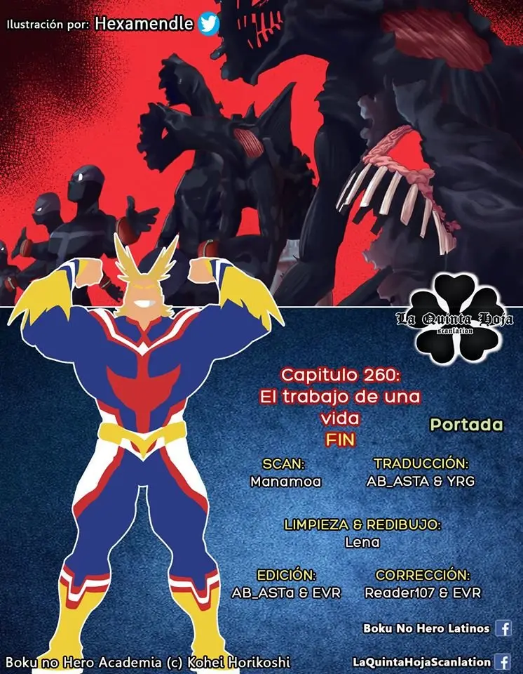 Boku no Hero Academia (2014) - Capítulo 260 - Página 16 - LectorTMOo