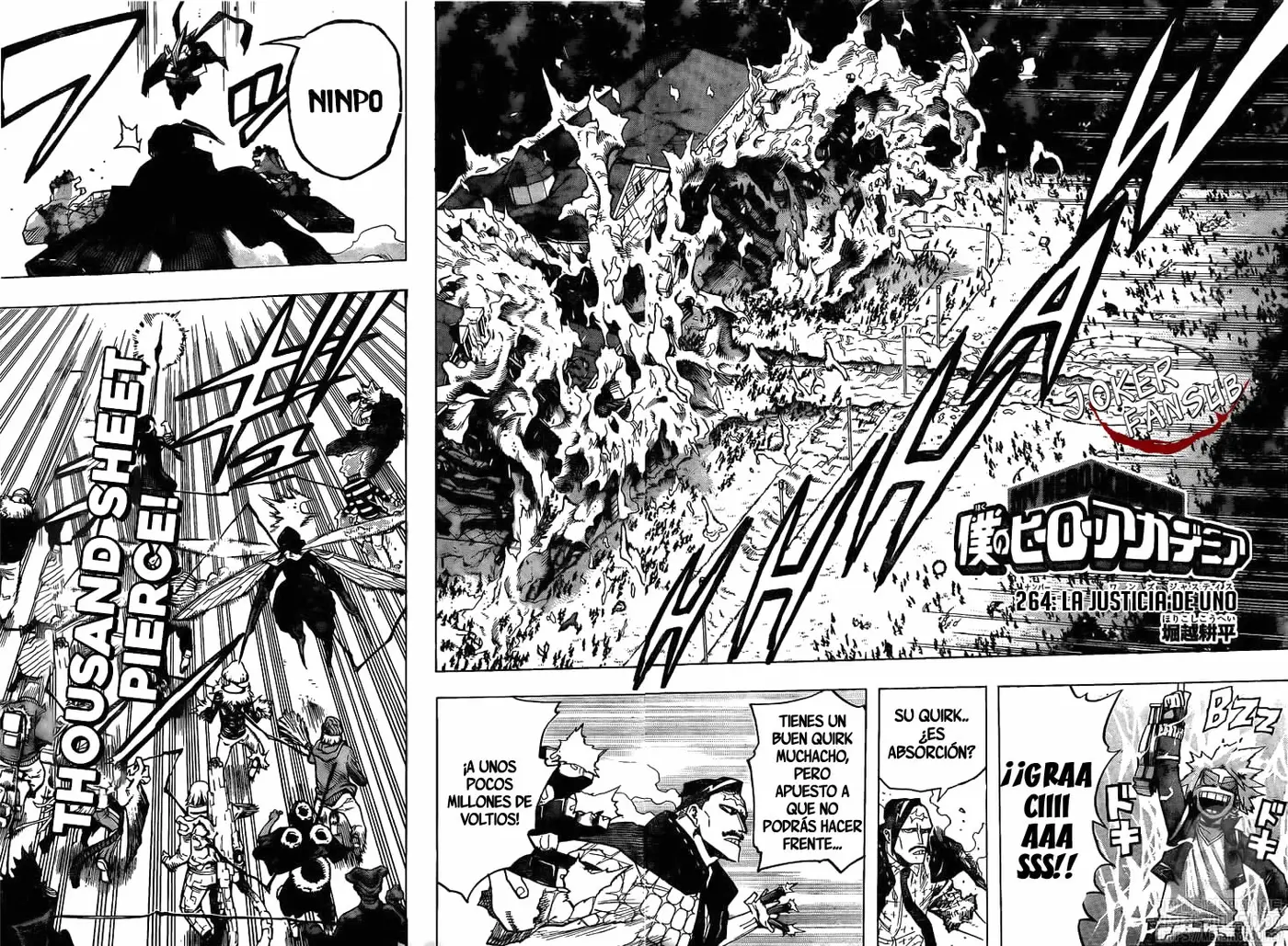 Boku no Hero Academia (2014) - Capítulo 264 - Página 5 - LectorTMOo