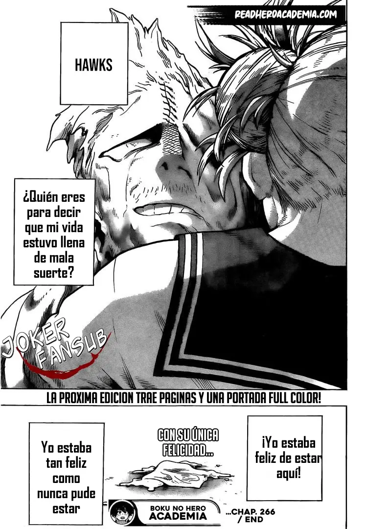 Boku no Hero Academia (2014) - Capítulo 266 - Página 20 - LectorTMOo