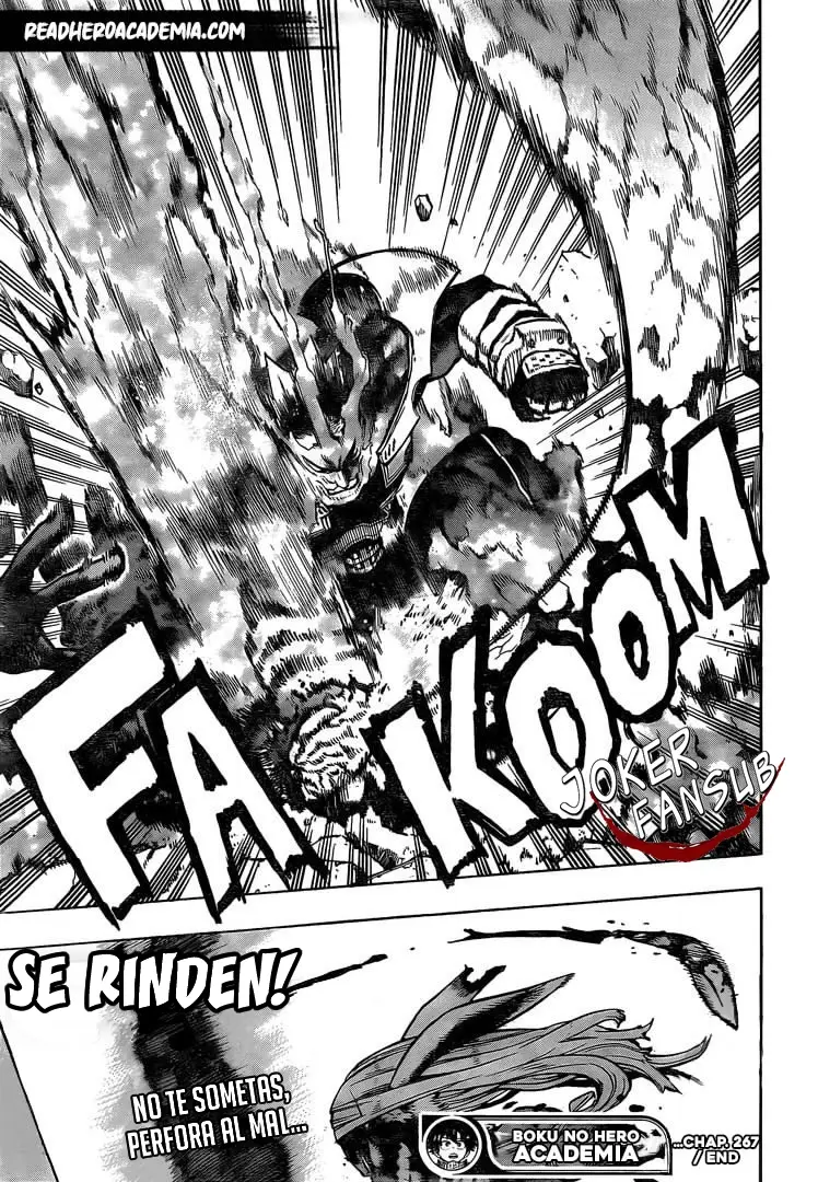 Boku no Hero Academia (2014) - Capítulo 267 - Página 20 - LectorTMOo