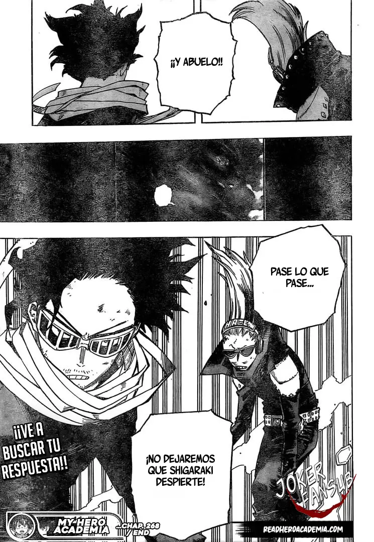 Boku no Hero Academia (2014) - Capítulo 268 - Página 14 - LectorTMOo