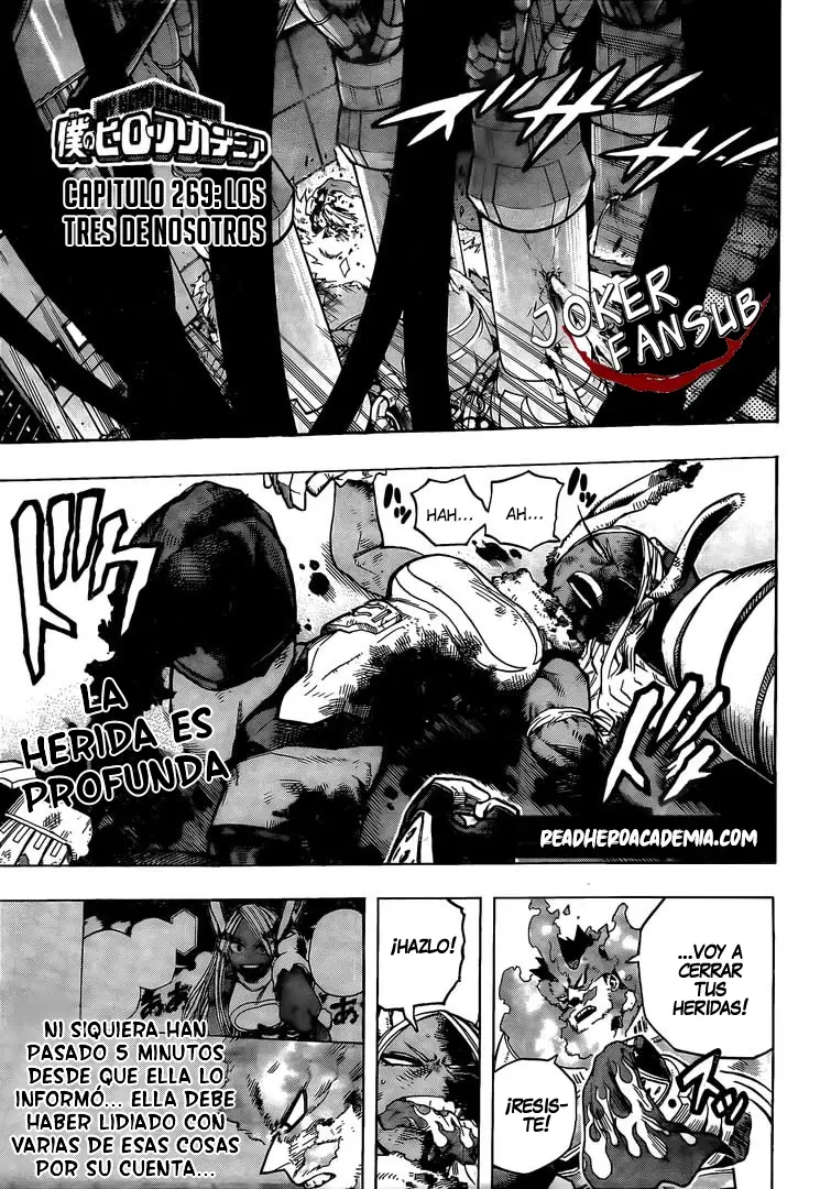 Boku no Hero Academia (2014) - Capítulo 269 - Página 1 - LectorTMOo