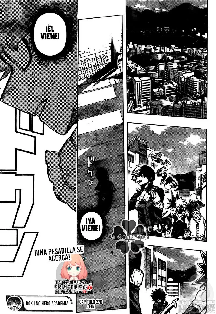 Boku no Hero Academia (2014) - Capítulo 270 - Página 19 - LectorTMOo