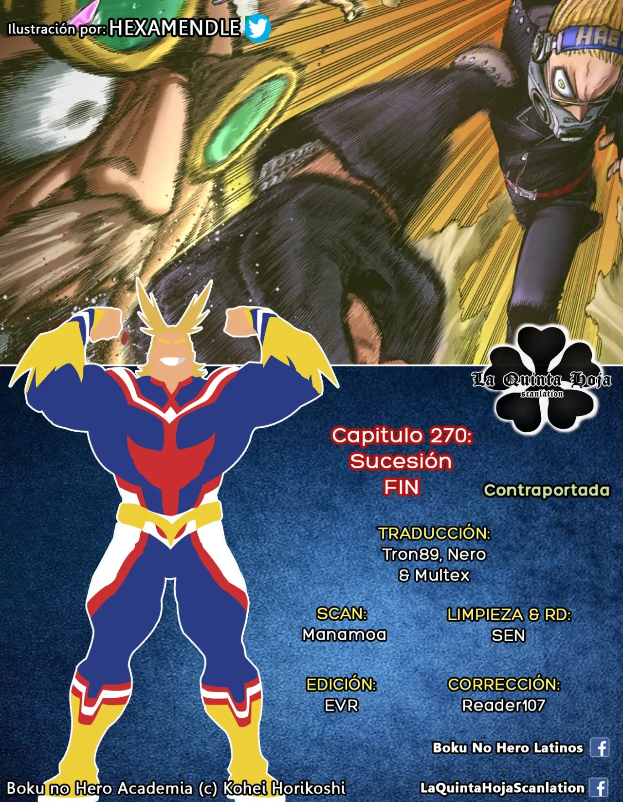 Boku no Hero Academia (2014) - Capítulo 270 - Página 20 - LectorTMOo