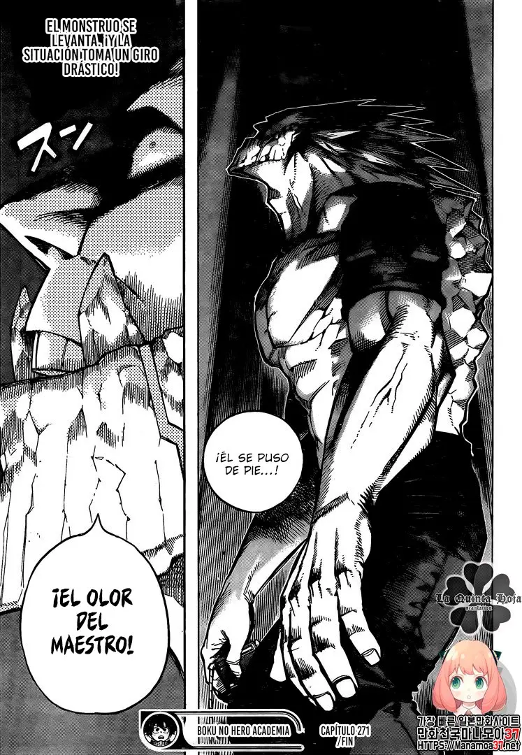 Boku no Hero Academia (2014) - Capítulo 271 - Página 18 - LectorTMOo