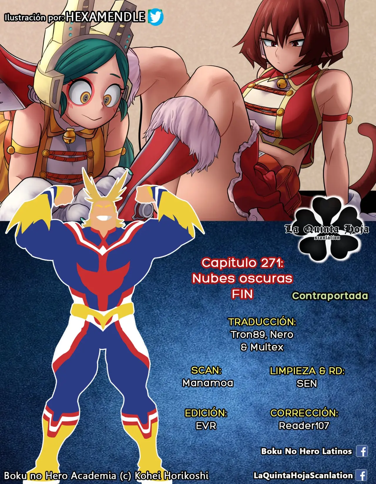 Boku no Hero Academia (2014) - Capítulo 271 - Página 19 - LectorTMOo