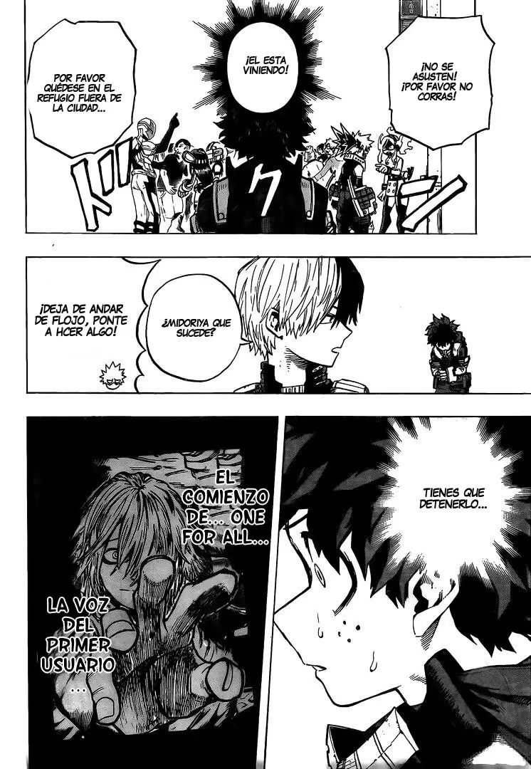 Boku no Hero Academia (2014) - Capítulo 272 - Página 4 - LectorTMOo